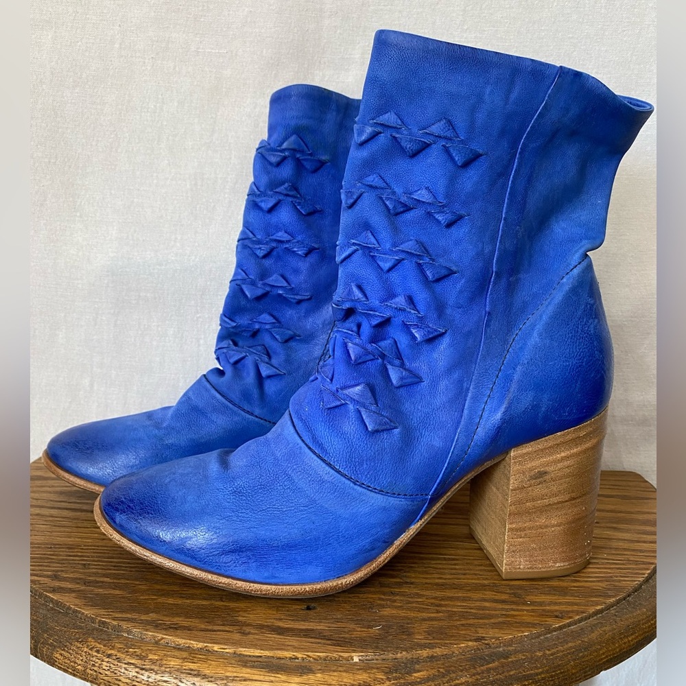 π A.S.98 Blue Boots - Picture 10 of 16